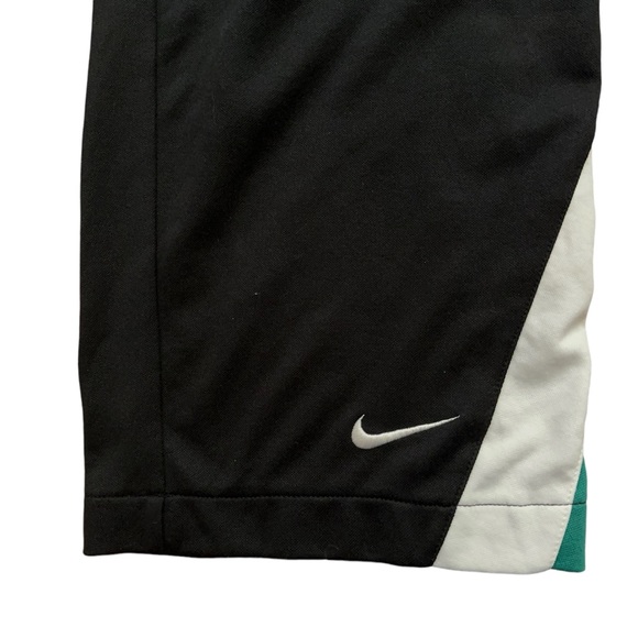 Nike Track Pants Mens Size XL Drawstring Pants Metal Zip Black Vintage Y2K - Picture 3 of 5